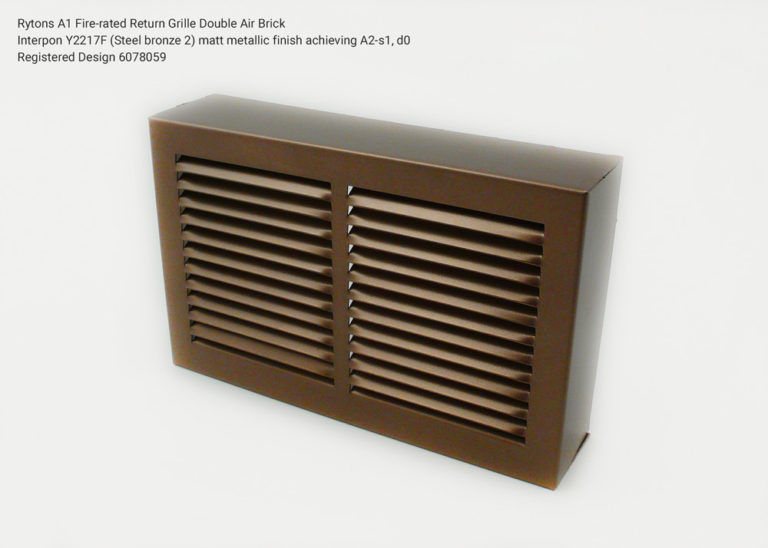 Rytons Airbrick-Abdeckung, Weiß, 22,9 X 7,6 Cm – Schutz Für Lüftungsöffnungen