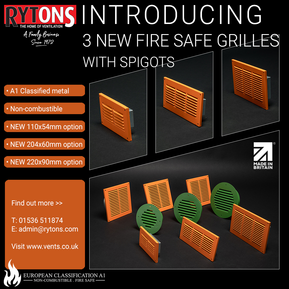 Extended Range of External Metal Grilles